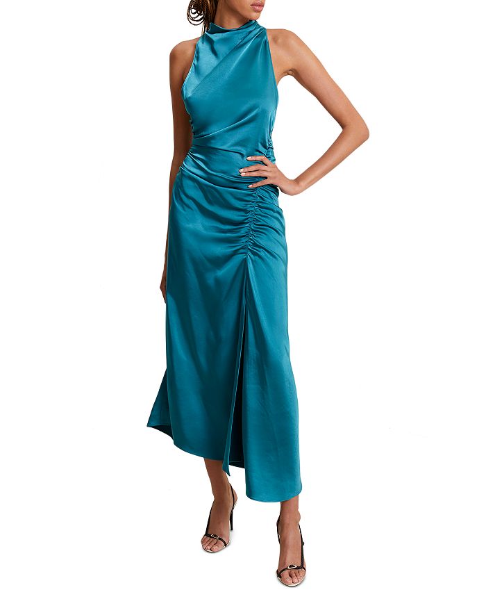 A.L.C. Inez Ruched Midi Dress | Bloomingdale's