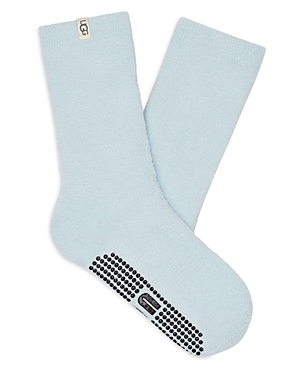 Ugg Paityn Cozy Gripper Crew Socks In Pool