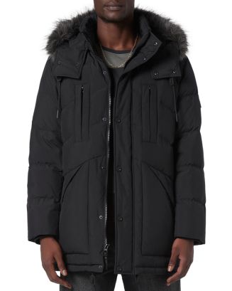 Andrew marc astoria hot sale faux fur parka