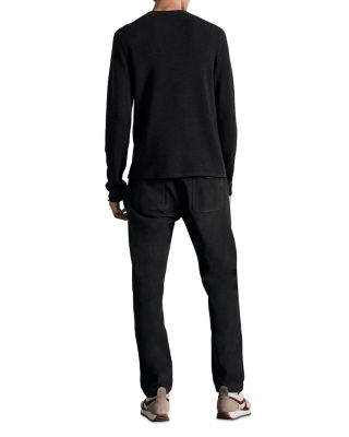 Cliffe Cotton Blend Corduroy Garment Dyed Straight Fit Pants