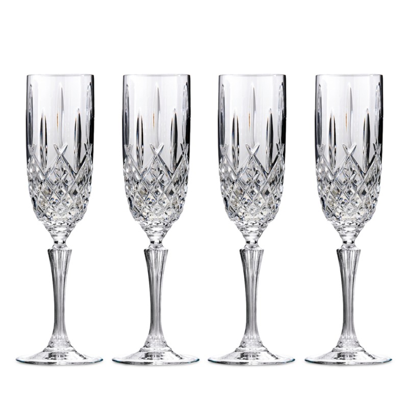 Waterford Marquis by Waterford Markham Flutes, Set of 4 in Clear