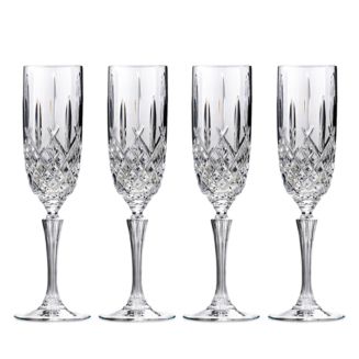 Waterford Markham Flutes, Set Of 4 