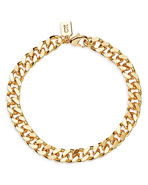 Crystal Haze Jewelry Plain Jane Chain Bracelet In Gold