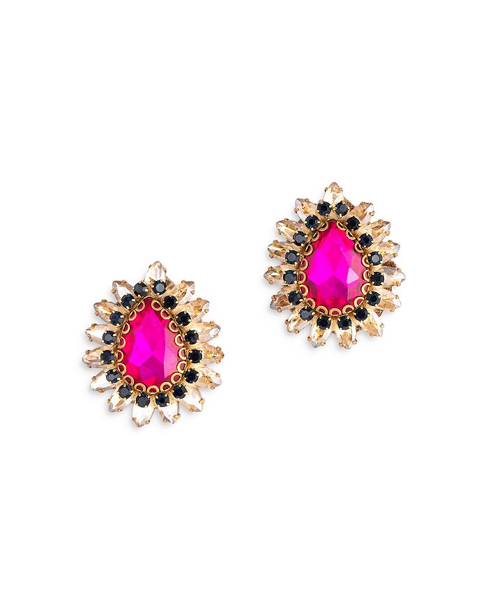 Deepa by Deepa Gurnani Leesha Teardrop Statement Earrings Bloomingdale's