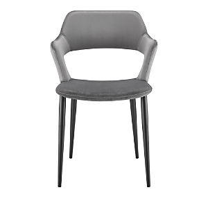 Euro Style Vidar Side Chair In Gray