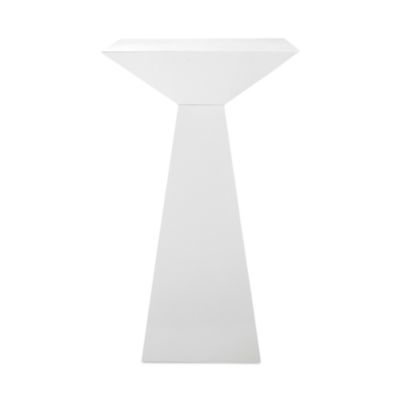 Euro Style - Tad-B 24" Bar Table in High Gloss White