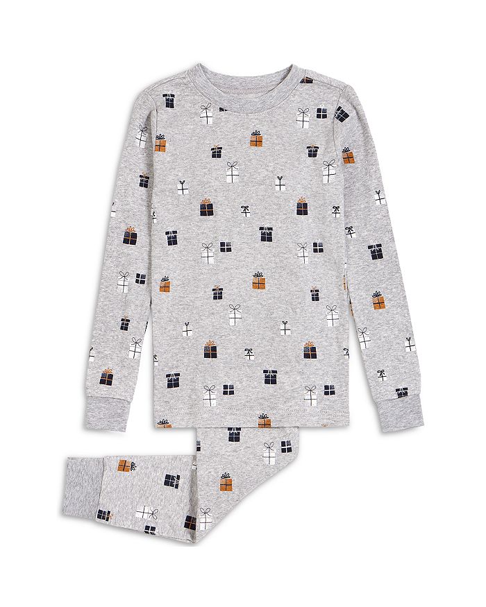 Petit Lem Two Pc Pajamas Flowers Off White with gooseberries main image 1