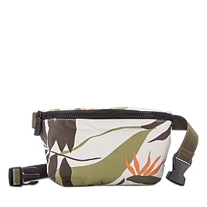 Aloha Collection Painted Birds Mini Hip Pack In Neutrals