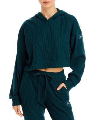 Alo Ribbed Hoodie