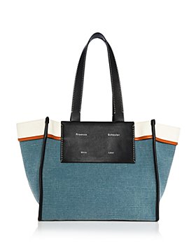 Proenza Schouler White Label - Morris Large Coated Canvas Tote