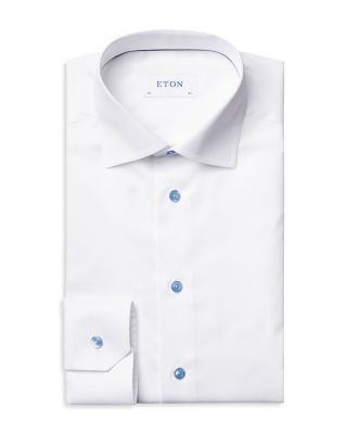 Slim Fit Twill Dress Shirt