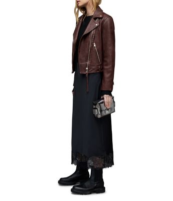 ALLSAINTS Neko Leather Biker Jacket | Bloomingdale's