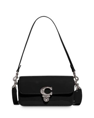 COACH - Patent Leather Studio Baguette Bag