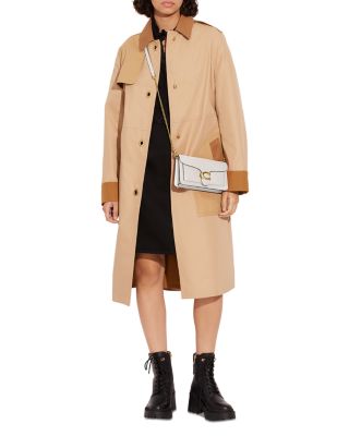 Tabby Chain Small Leather Clutch 