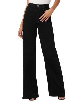 Joe's Jeans The Palazzo Goldie High Rise Wide Leg Jeans in Black ...
