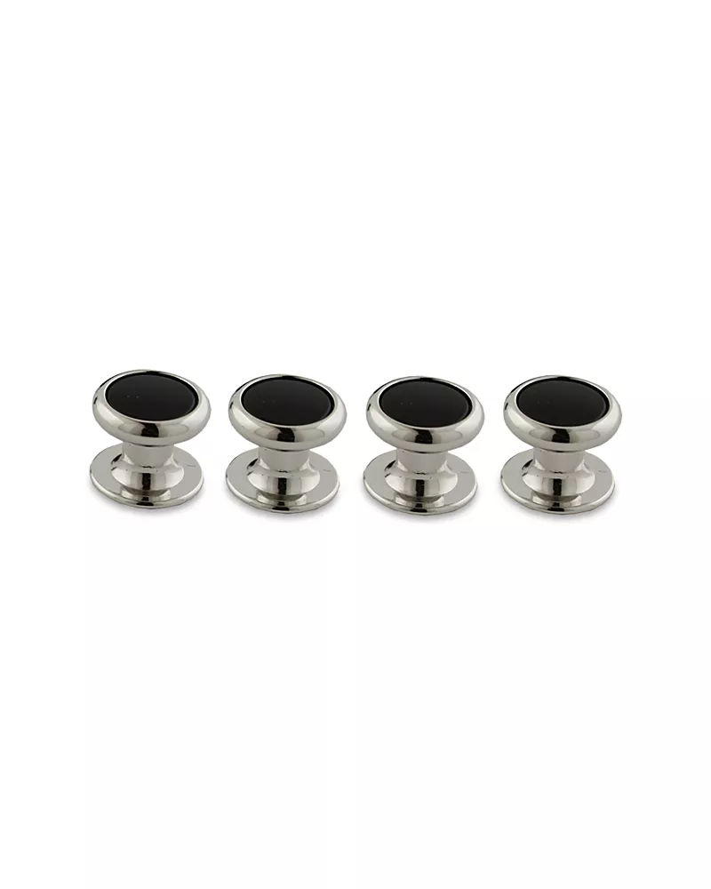 David Donahue Onyx Inlay Stud Set