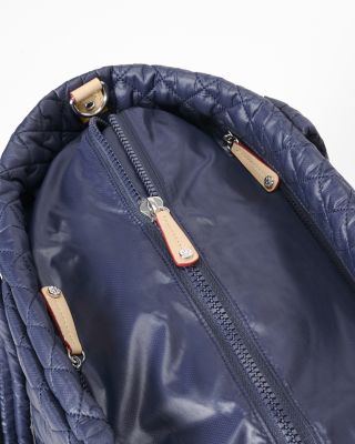 Medium Quilted Nylon Metro Tote Deluxe