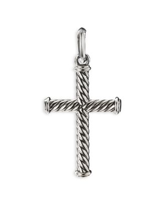 David Yurman Cable Cross Pendant | Bloomingdale's