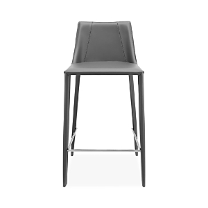 Euro Style Kalle Counter Stool In Gray