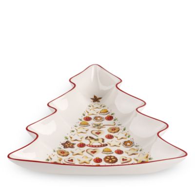 Winter Bakery Delight Large Tree-Shaped Bowl