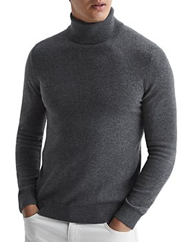 REISS - Regal Cashmere Solid Slim Fit Turtleneck Sweater