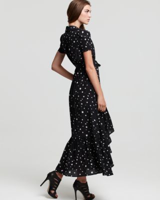 abs collection black dress A Line V Neck Black Burgundy Prom Dresses, Black Wine Red Formal Eveni –  jbydress main image 1