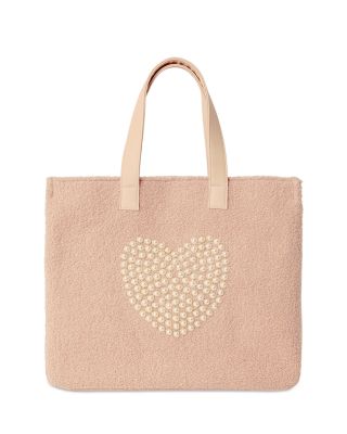 BTB Los Angeles Heart Teddy Large Tote | Bloomingdale's