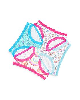 Stripe and Stare Bloom High Rise Knickers, Set of 4