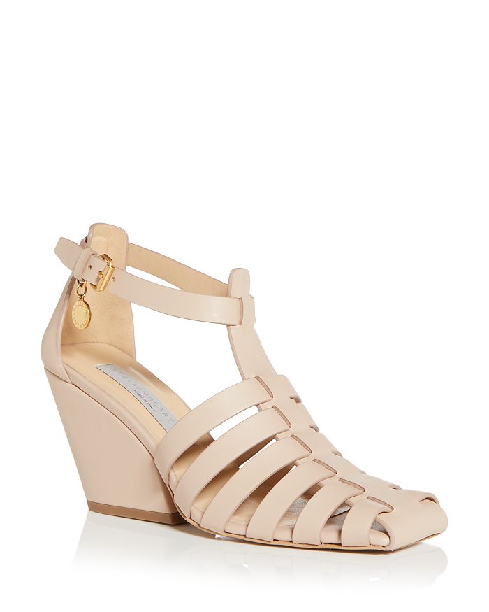 Stella mccartney wedge hotsell sandals
