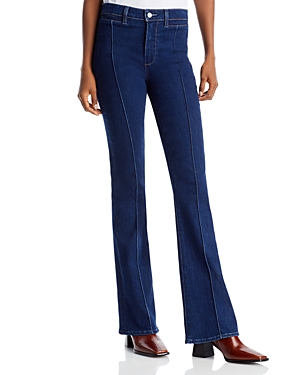 Paige Laurel Canyon High Rise Flare Jeans In Joan