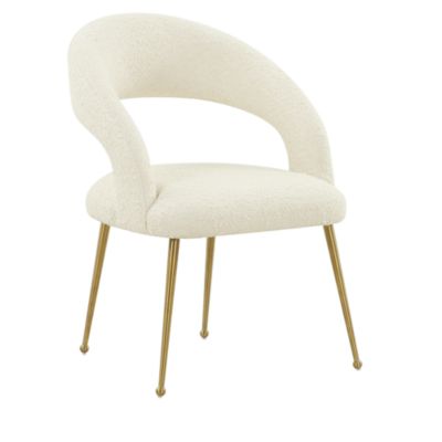 TOV Furniture - Rocco Cream Boucle Dining Chair