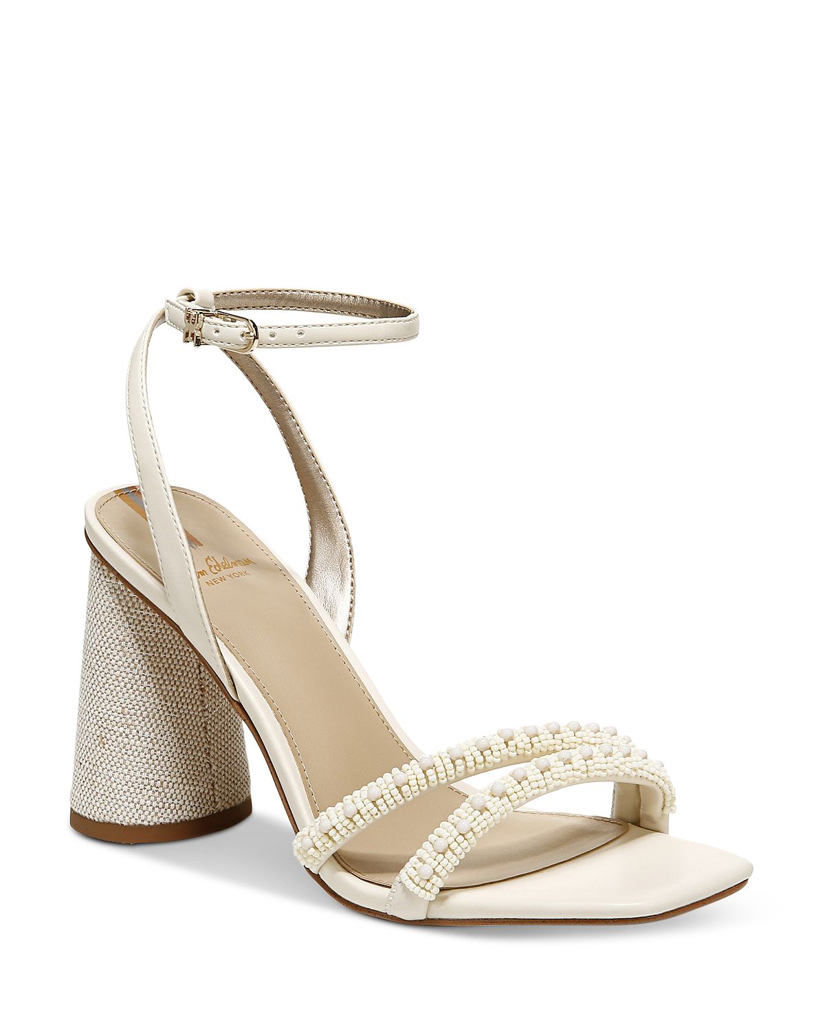 Photo 1 of ***AS IS / NO RETURNS -  FINAL SALE***
***BUNDLED BAG OF  ***


Women's Kia Square Toe Beaded Strap High Heel Sandals