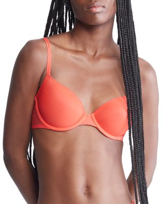 Calvin Klein - Sheer Marquisette Spacer Demi Bra