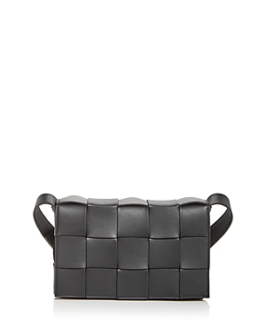 BOTTEGA VENETA CASSETTE LEATHER CROSSBODY