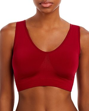 Wacoal B.smooth Wireless Padded Bralette In Rhubarb