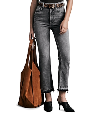 Rag & Bone Women's Casey High-rise Flare Ankle Jeans In Harley