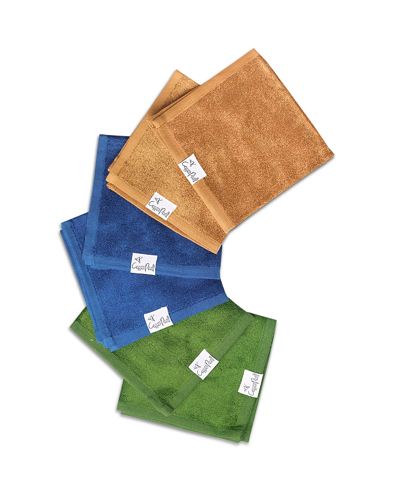 Copper Pearl Washcloths, Set of 6