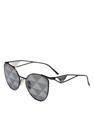 Prada Black Cat-Eye Sunglasses 59 mm Prada - PR 19ZS Sunglasses | Specs Collective main image 2