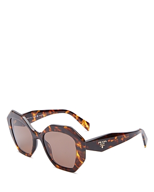 Prada Woman Sunglasses Pr 16ws In Tortoise/brown Polarized