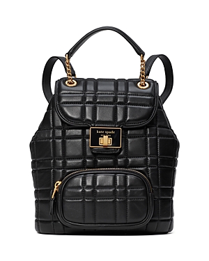 KATE SPADE KATE SPADE NEW YORK EVELYN SMALL QUILTED LEATHER BACKPACK