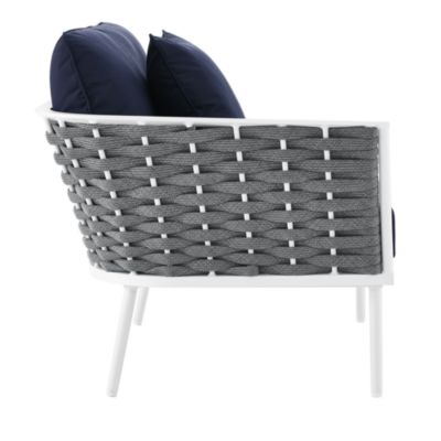 Stance Outdoor Patio Aluminum Left-Facing Armchair