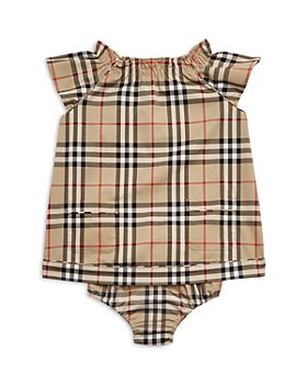 Burberry - Unisex Shea Vintage Check Dress & Bloomers Set - Baby