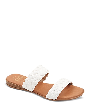 Andre Assous Naria Slide Sandal In White