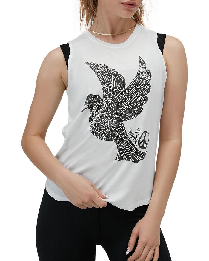 Débardeur Spiritual Gangster – Petites Vibrations High, Taille S, Marron