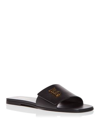 Burberry nylon strap sandals - Black