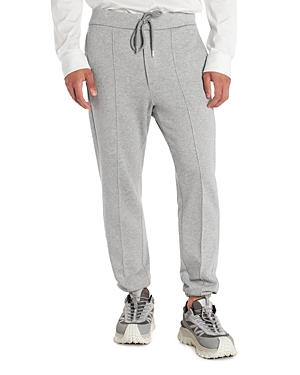 Shop Moncler Pantalone Lungo Sweatpants In Light Gray