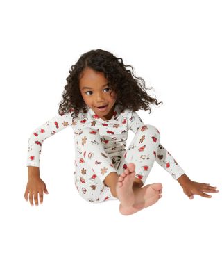 Unisex Sugar Cookies Printed Pajama Set - Baby, Little Kid