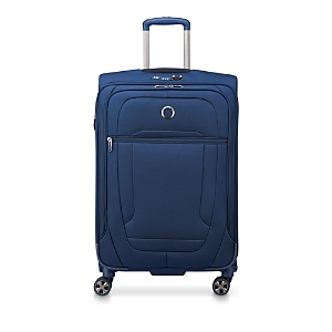 Delsey Helium Dlx 25 Spinner Suitcase In Navy
