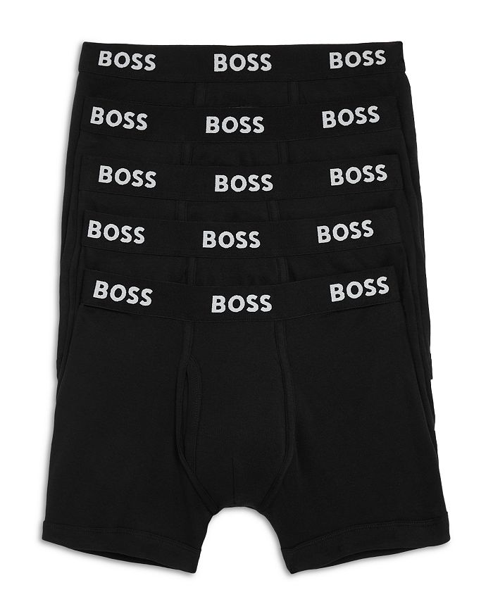 BOSS Authentic Boxer Briefs, Pack of 5 | Bloomingdale's