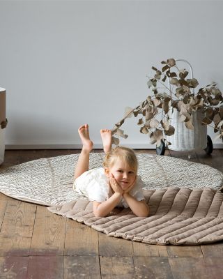 Quilted Cotton Reversible Playmat
